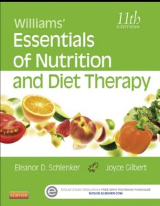 Walliams Essential Of Nutrition and Diat Therapy