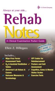 Rehab Notes A Clinical Examination Pocket Guide First Edition